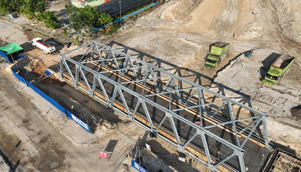 Jembatan Rangka A40 – Hauling Road, Kalimantan Barat Jembatan Rangka A40 – Hauling Road, Kalimantan Barat