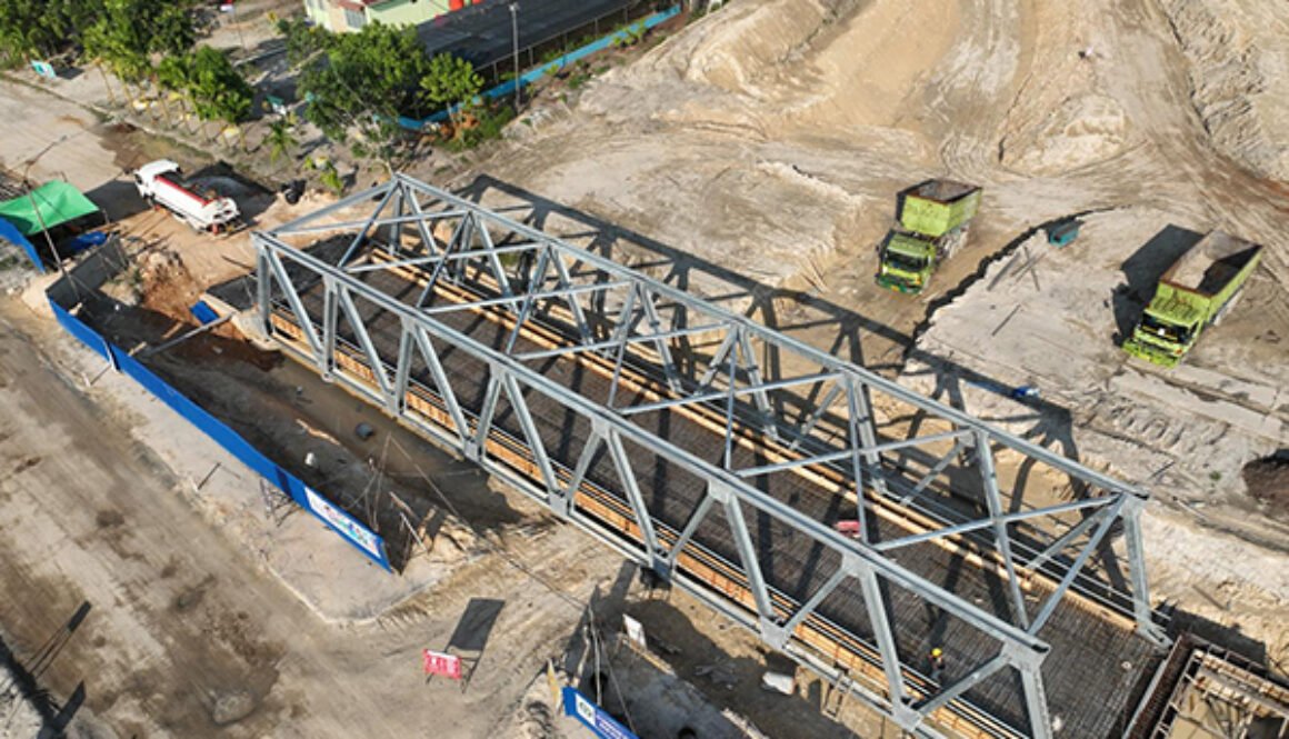 Jembatan Rangka A40 – Hauling Road, Kalimantan Barat Jembatan Rangka A40 – Hauling Road, Kalimantan Barat