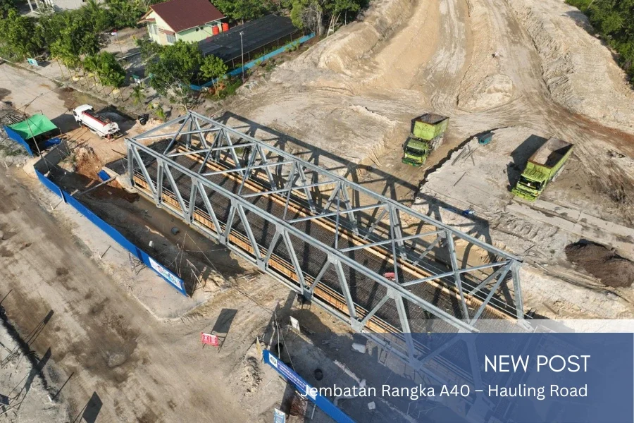 Jembatan Rangka A40 Hauling Road