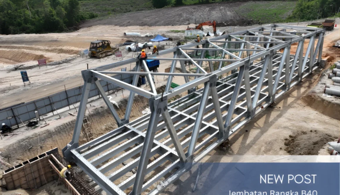 New Post Jembatan Rangka B40