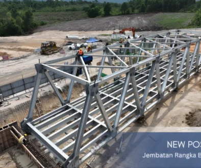 New Post Jembatan Rangka B40