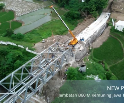 Jembatan Rangka Baja 60M Kemuning