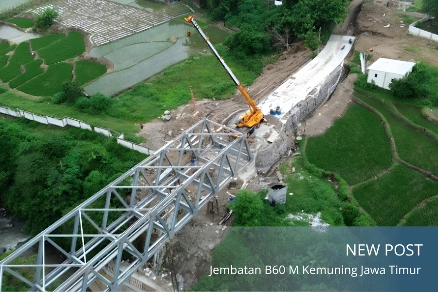 Jembatan Rangka Baja 60M Kemuning