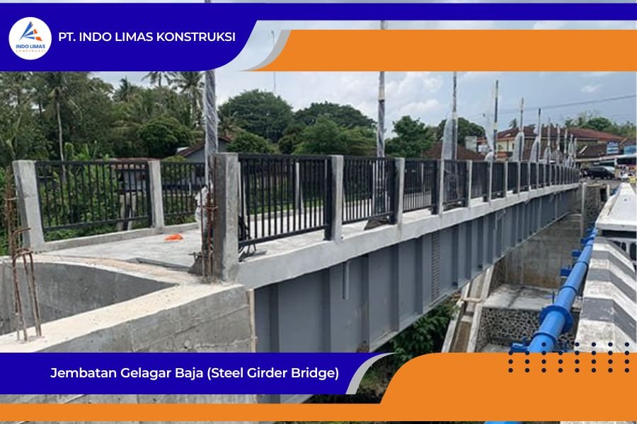 Jembatan Gelagar Baja (Steel Girder Bridge)