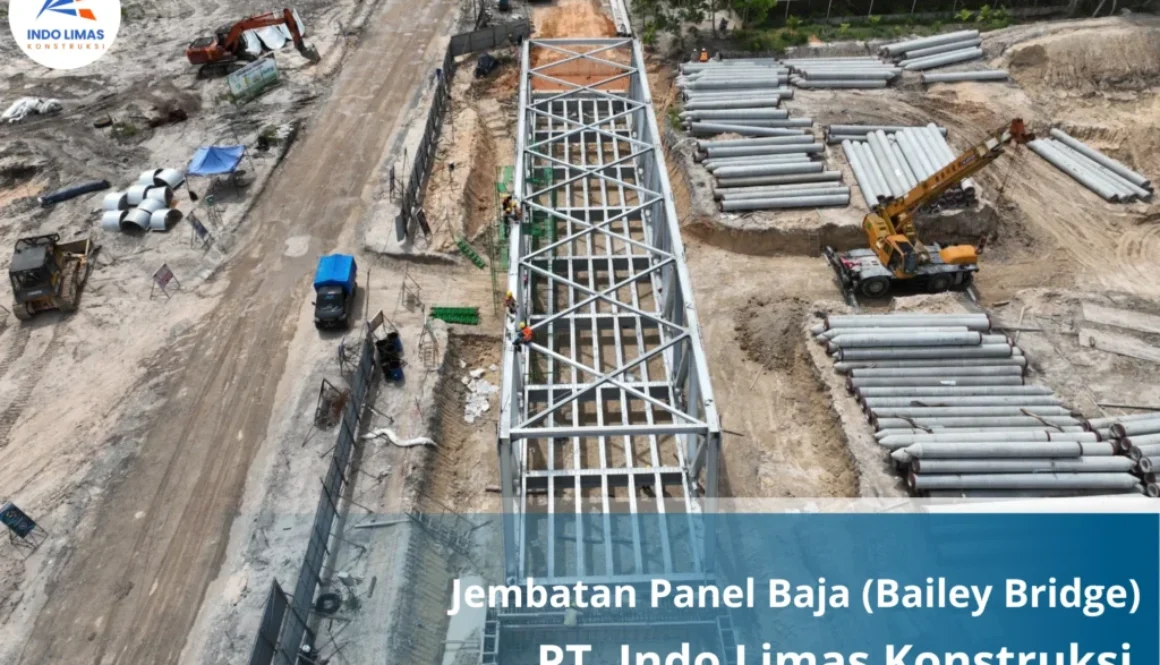 Jasa Pembangunan Jembatan Panel Baja (Bailey Bridge)