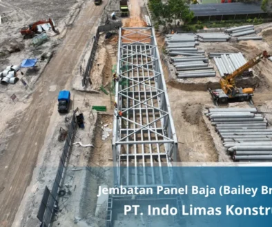 Jasa Pembangunan Jembatan Panel Baja (Bailey Bridge)