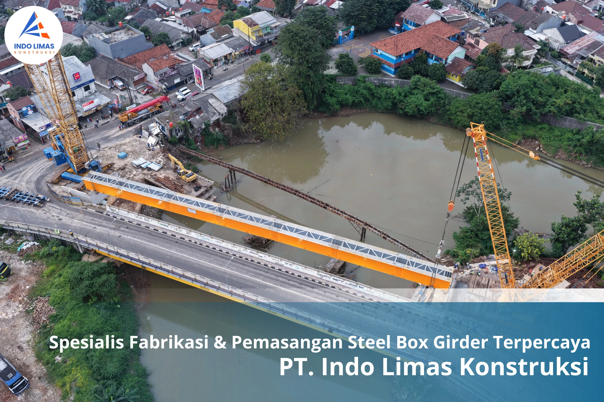 Spesialis Fabrikasi Dan Pemasangan Steel Box Girder Terpercaya