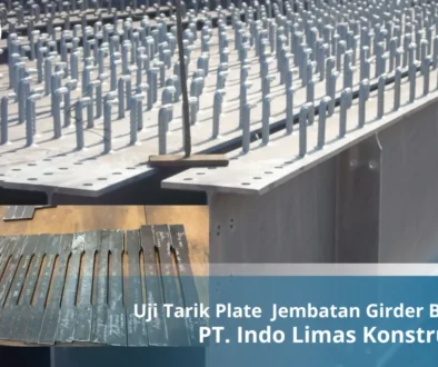 Uji Tarik Plate Jembatan Girder