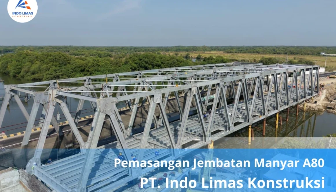 Pemasangan Jembatan Manyar A80