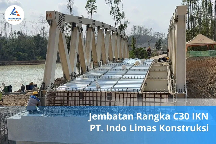 Jembatan rangka C30 IKN
